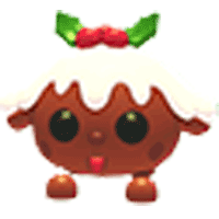 Mega Neon Christmas Pudding Pup  - Ultra-Rare from Christmas Pudding Pup Bait